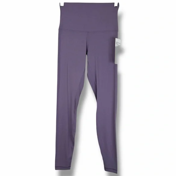 lululemon Align Super High Rise SHR Pant Leggings 28” Purple Ash PPAS size 6 NWT - Picture 4 of 9